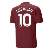 Camisa de Futebol Manchester City Jack Grealish #10 Equipamento Alternativo 2024-25 Manga Curta